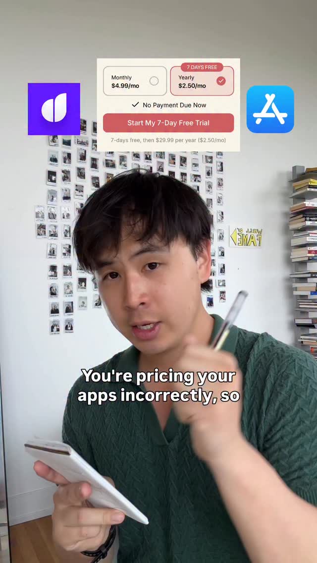 you're pricing your apps incorrectly