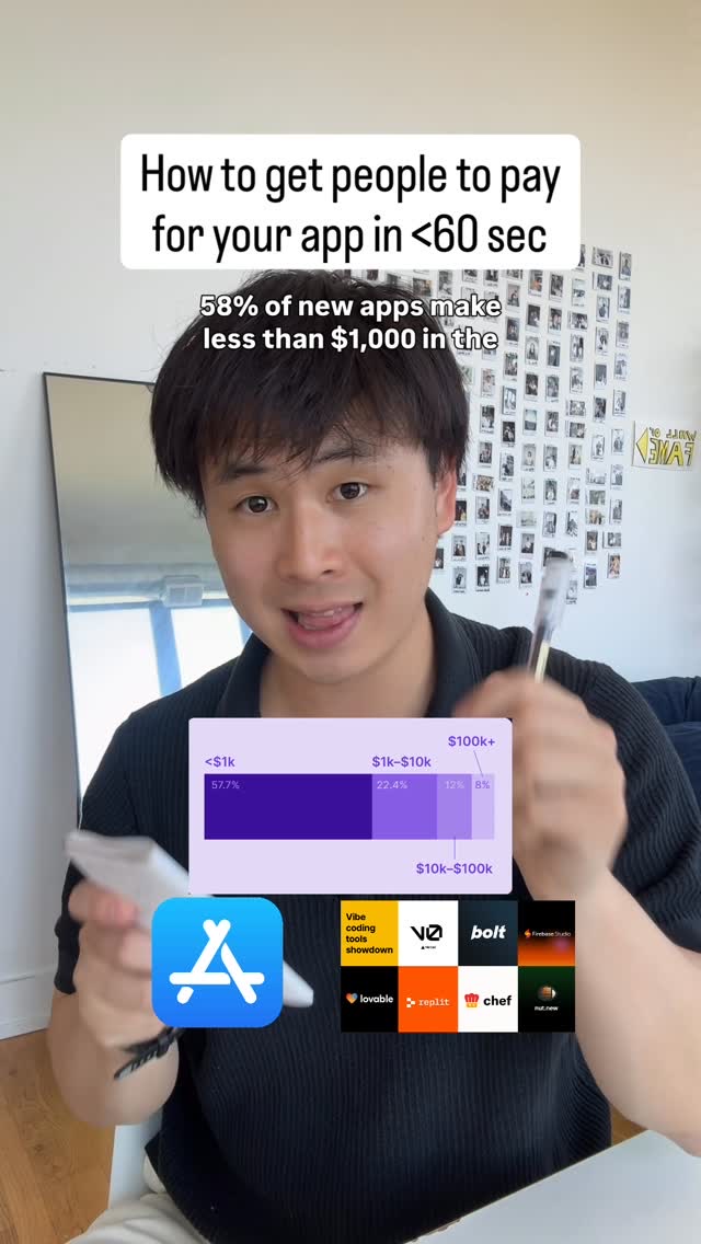 how to get people to pay for your app in 60 seconds
