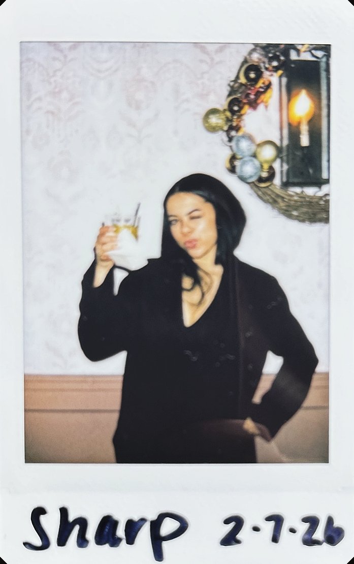 signed polaroid from take 001, no. 3