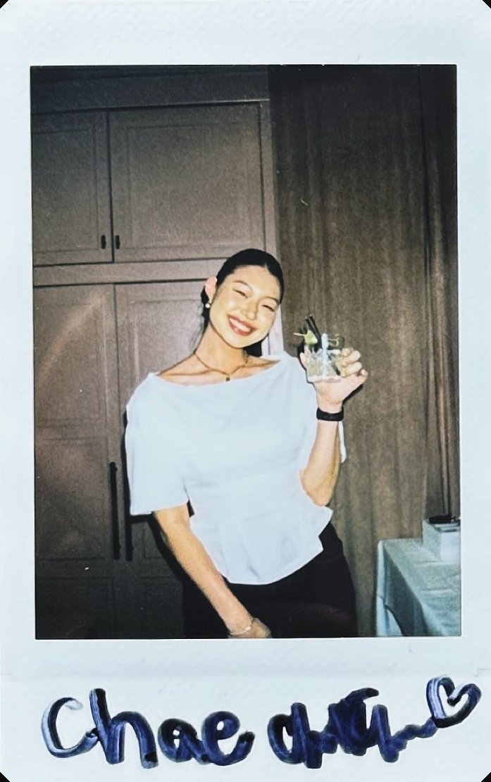 signed polaroid from take 001, no. 9
